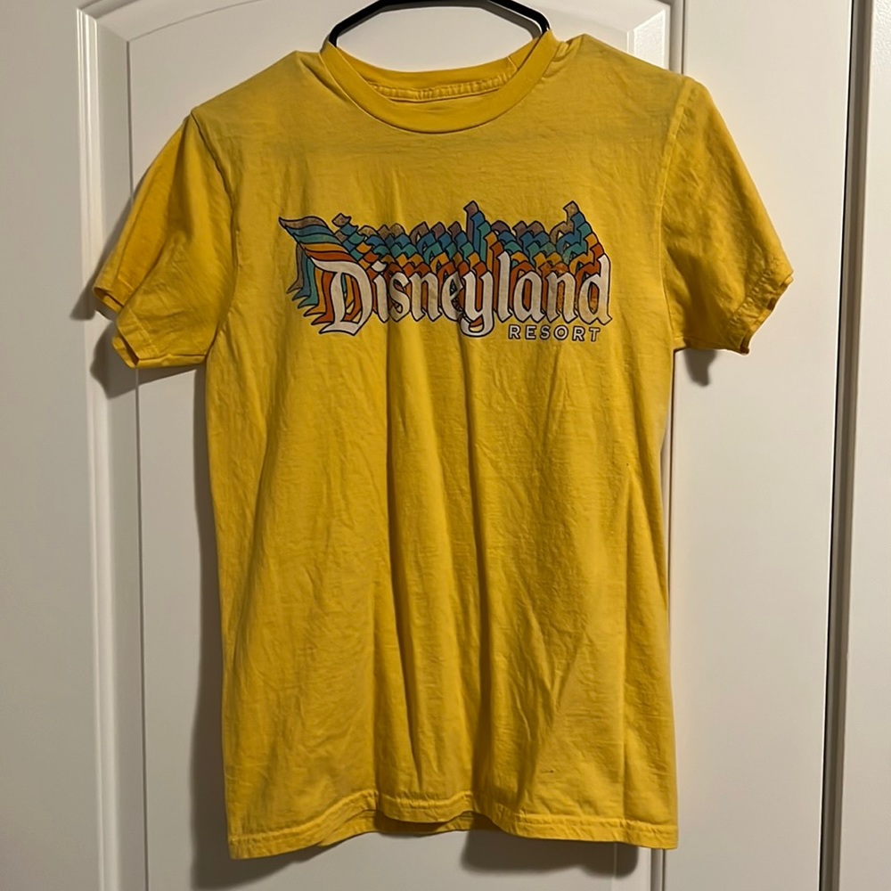 Disneyland Yellow Tshirt